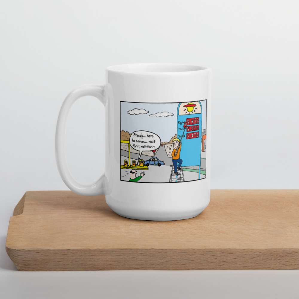 White Glossy Mug