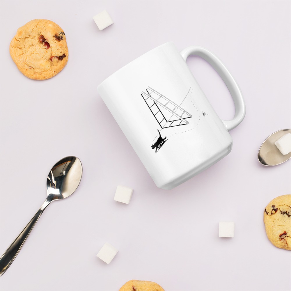 White Glossy Mug