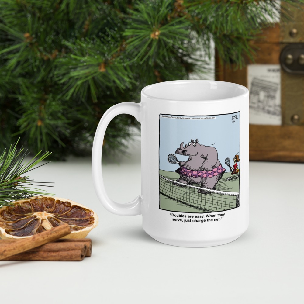 White Glossy Mug