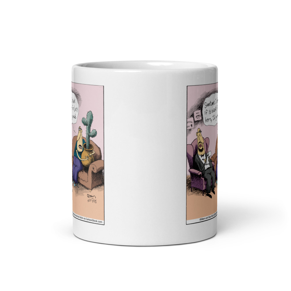 White Glossy Mug
