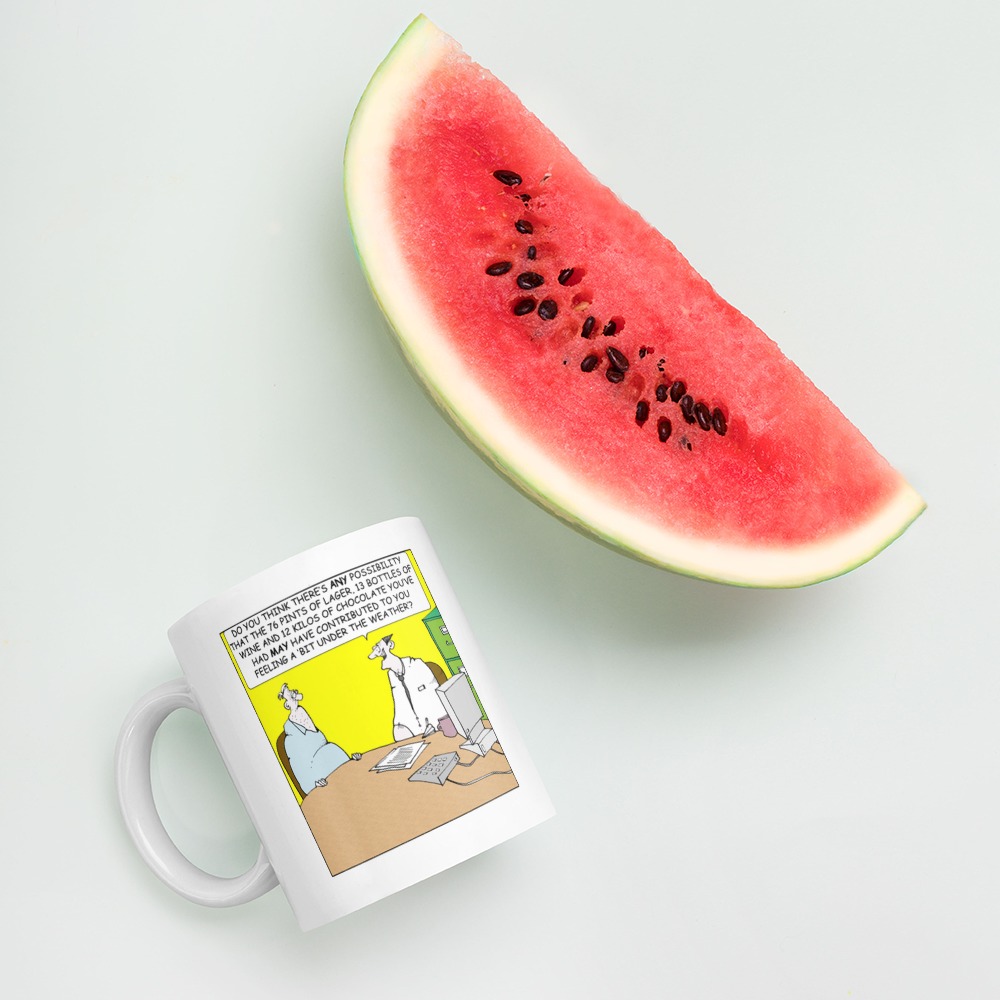 White Glossy Mug