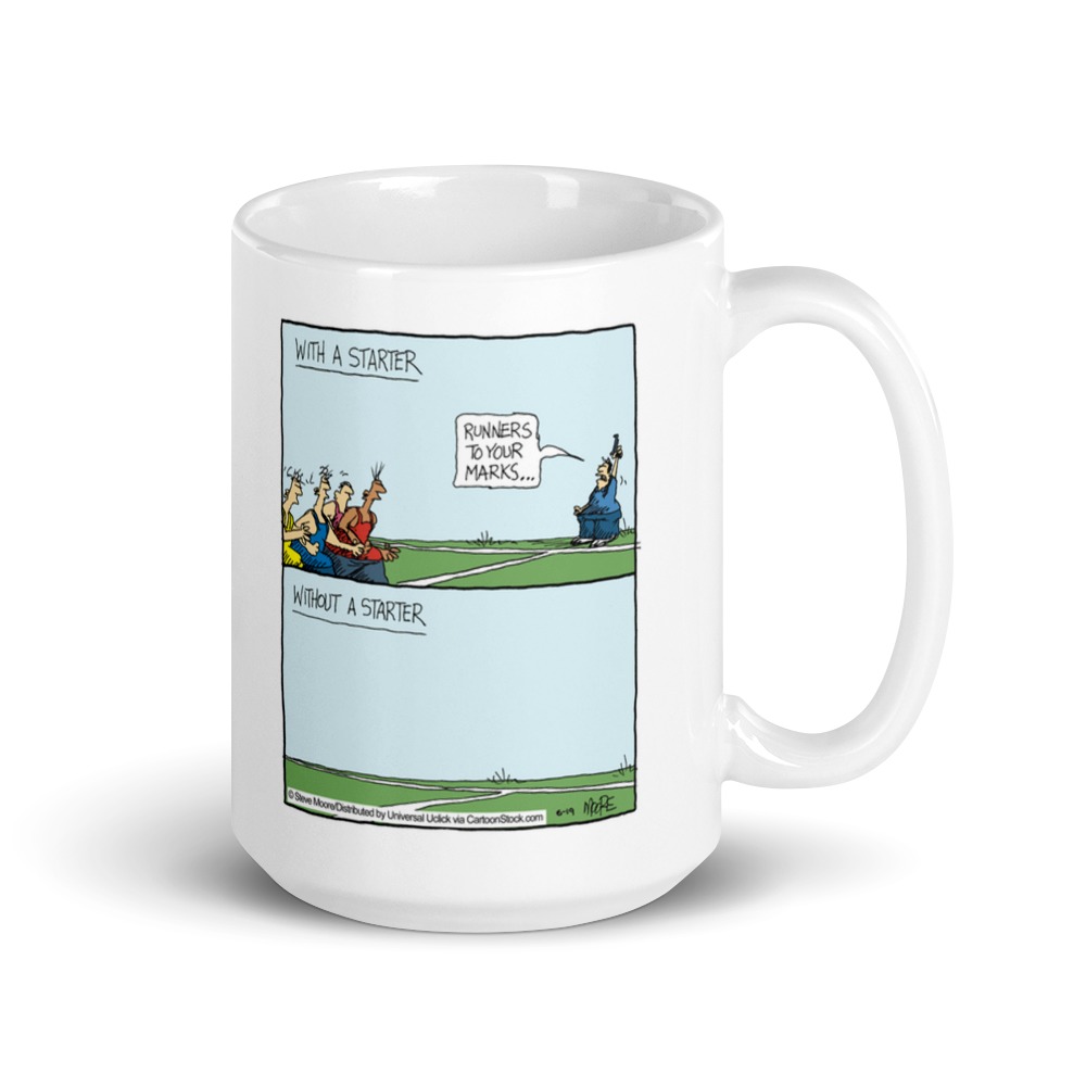 White Glossy Mug
