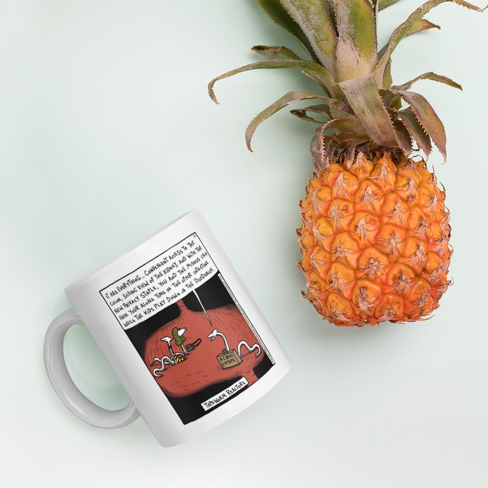 White Glossy Mug