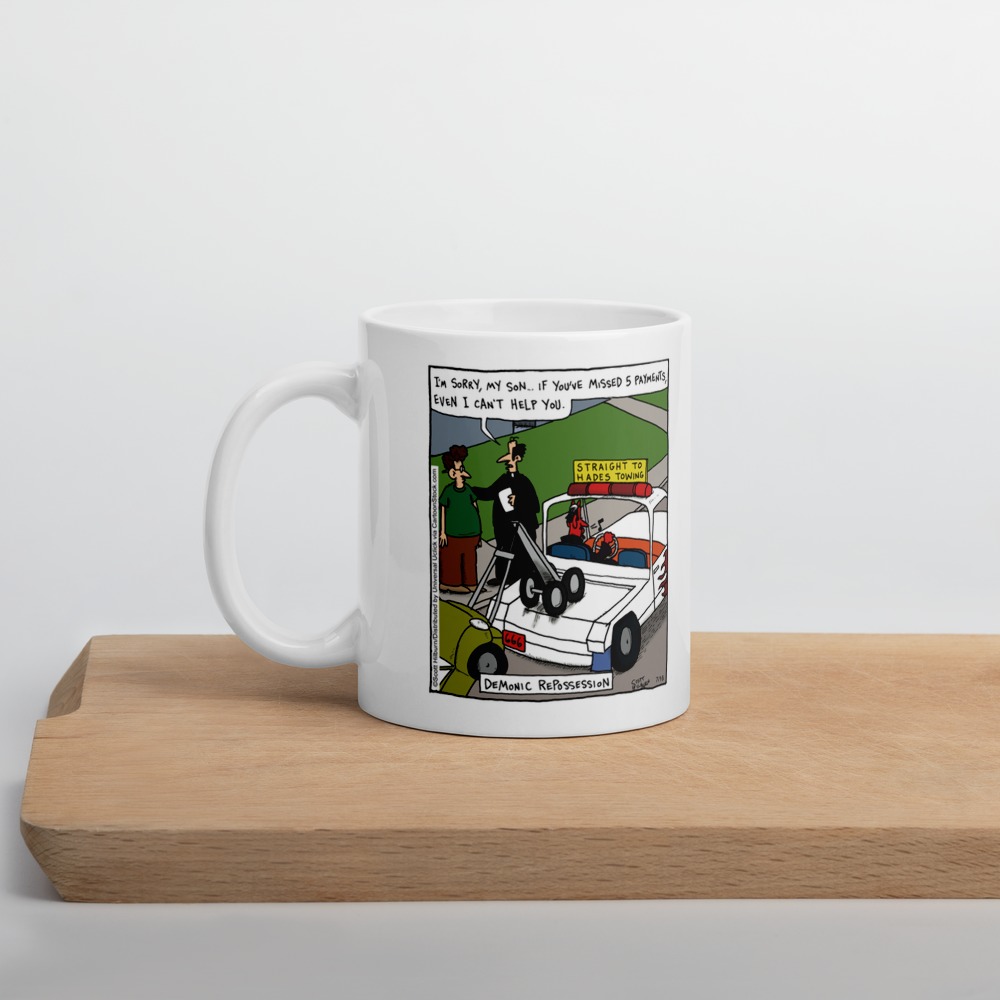 White Glossy Mug