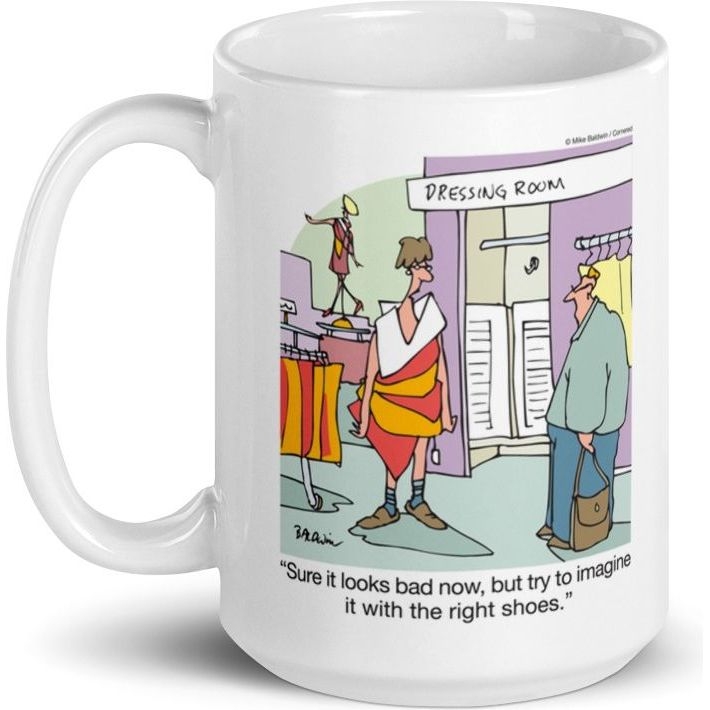 White Glossy Mug