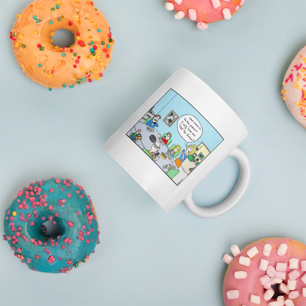 White Glossy Mug
