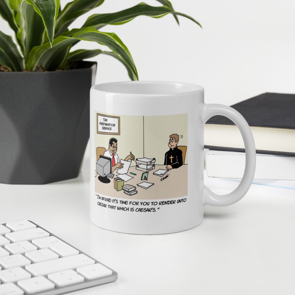 White Glossy Mug