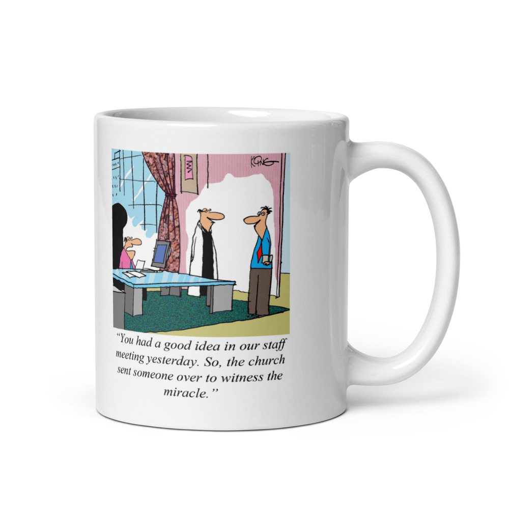 White Glossy Mug