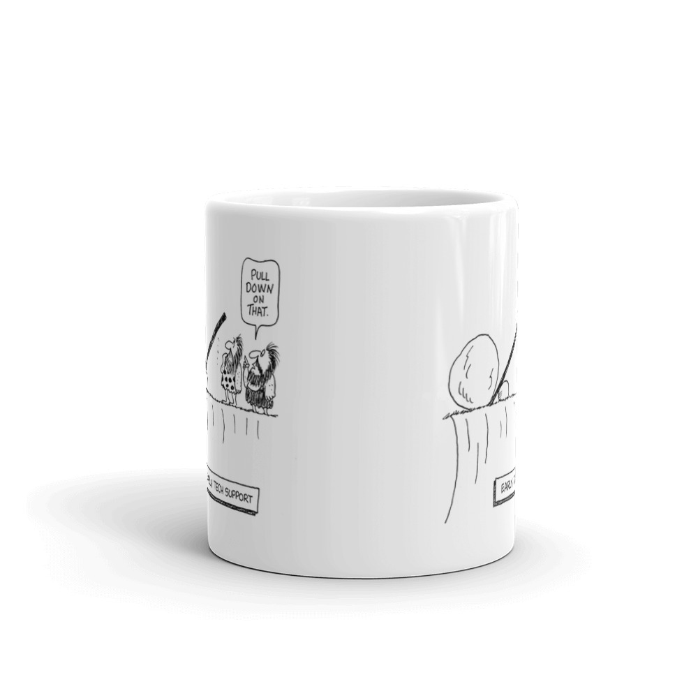 White Glossy Mug