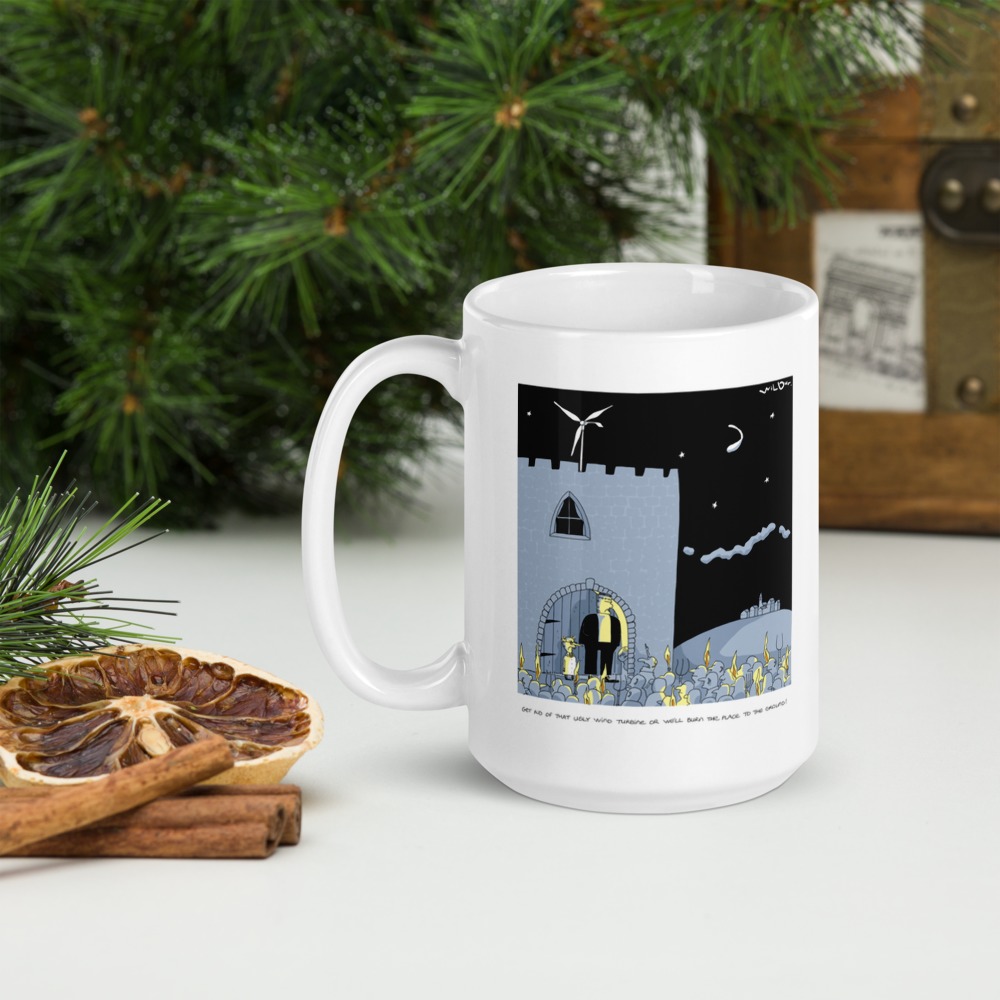 White Glossy Mug
