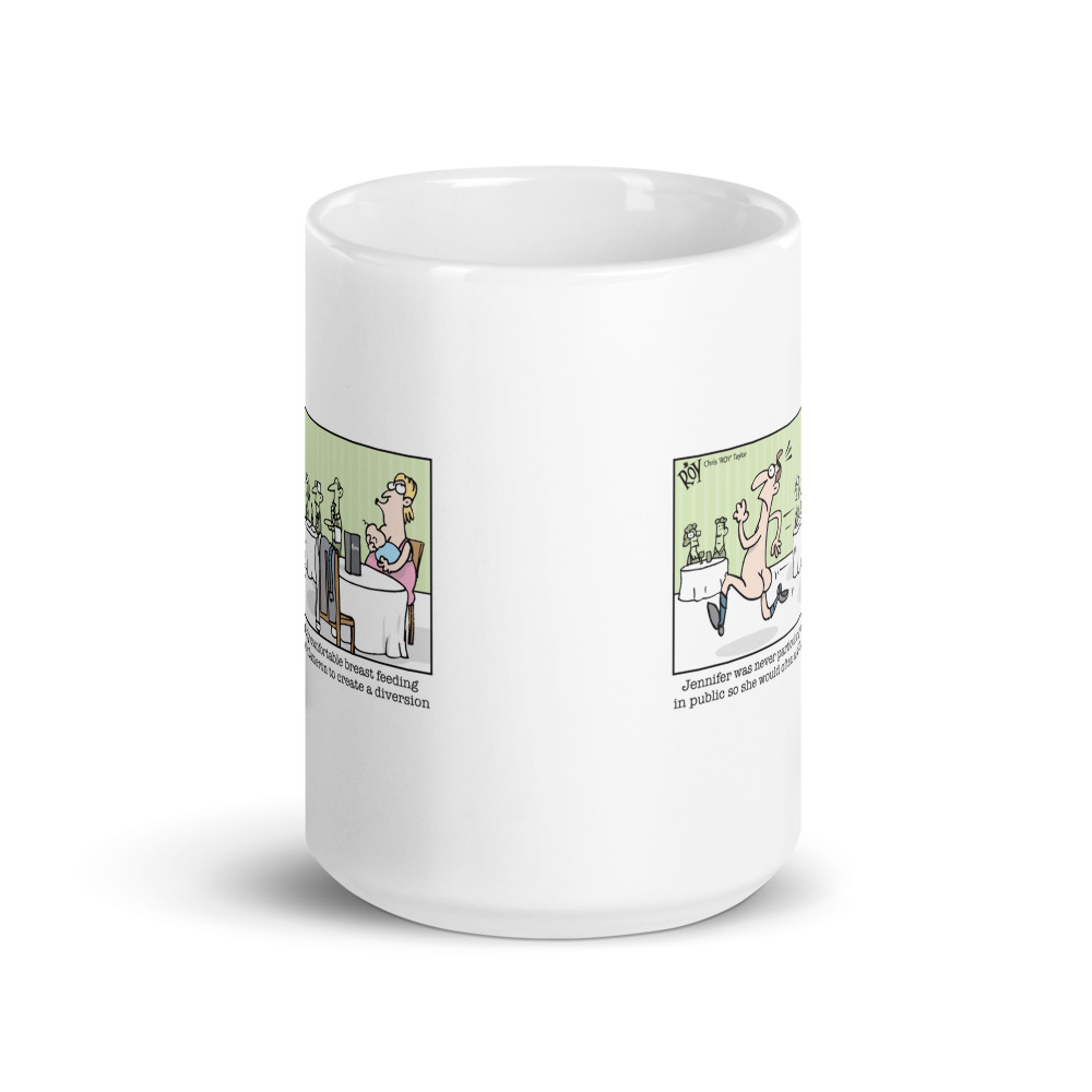 White Glossy Mug