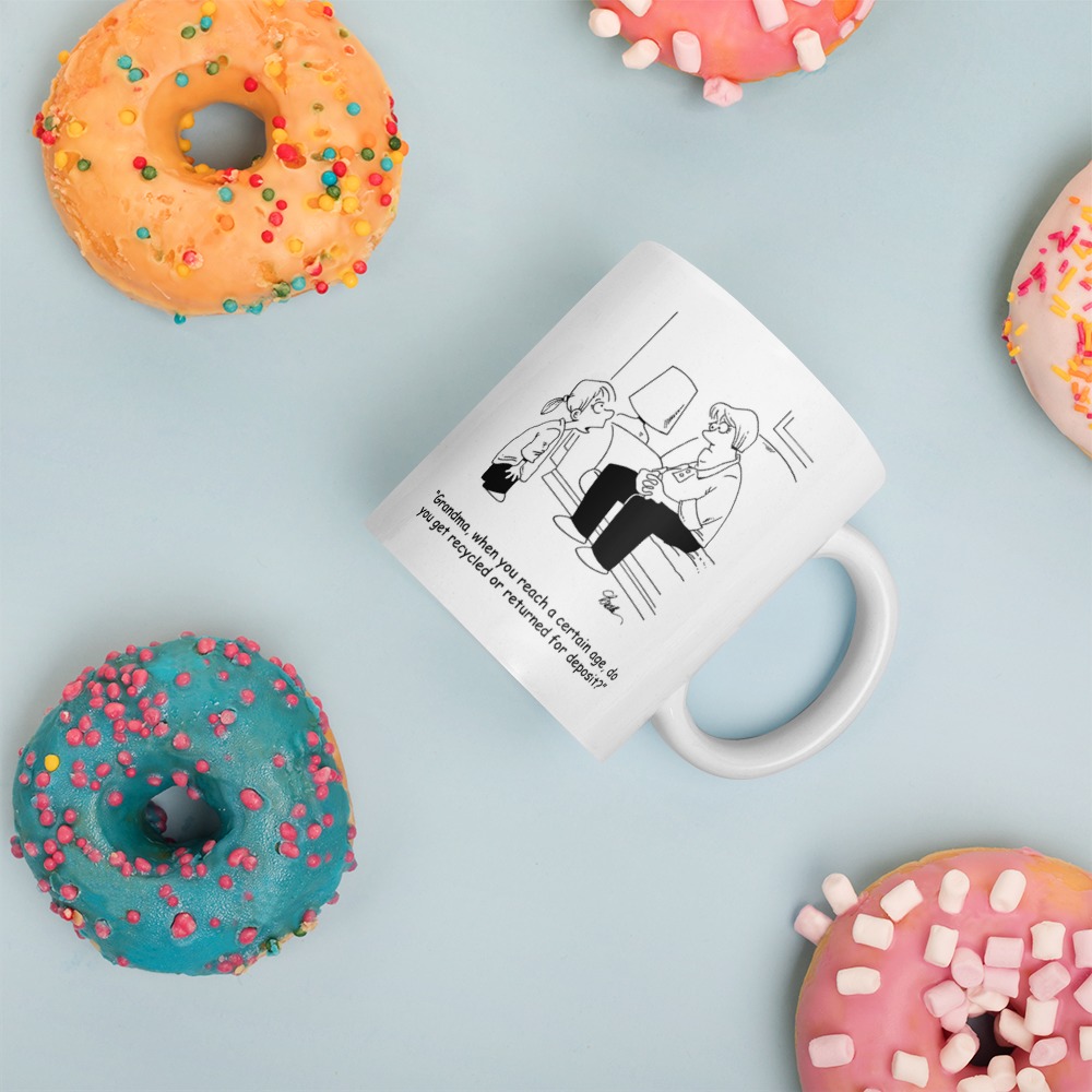 White Glossy Mug