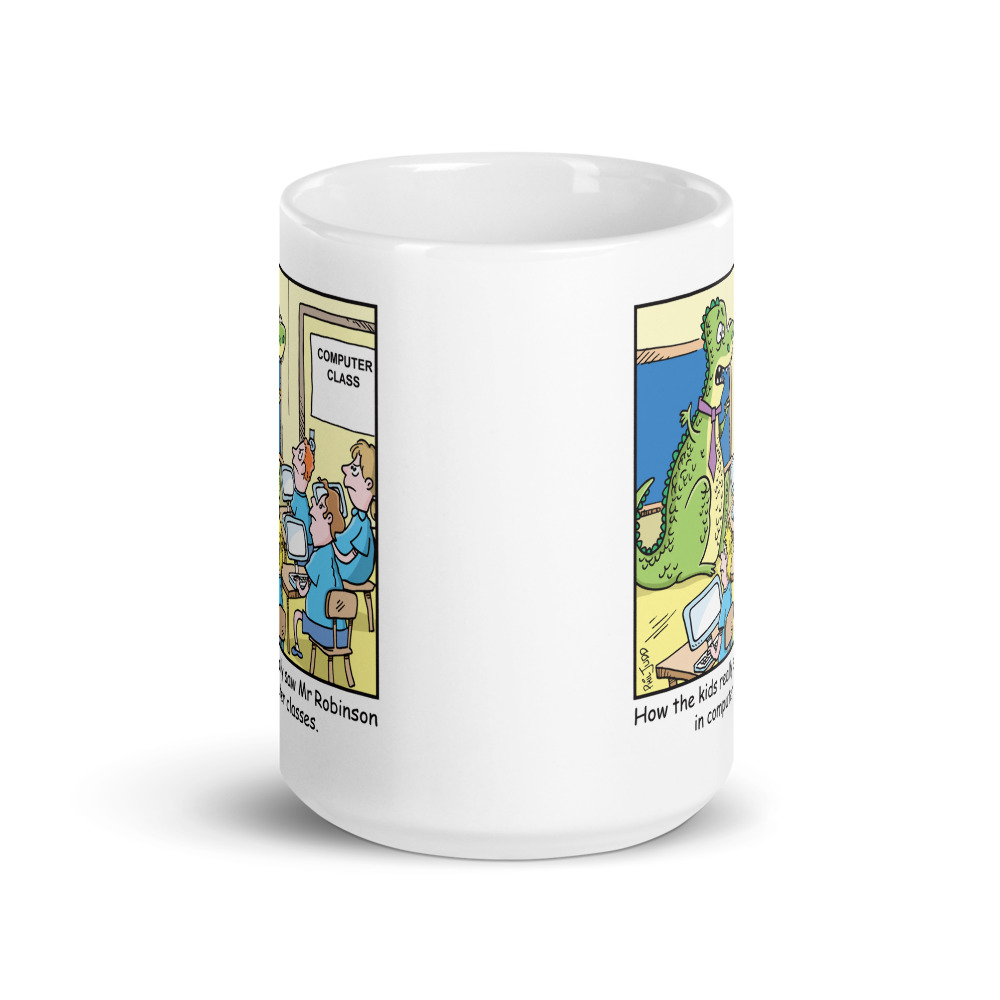 White Glossy Mug