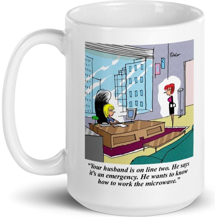 White Glossy Mug