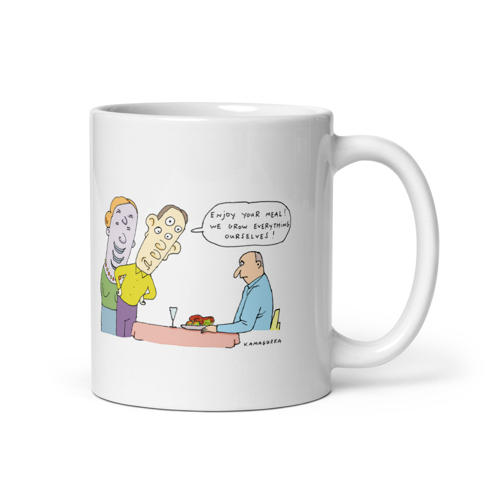 White Glossy Mug
