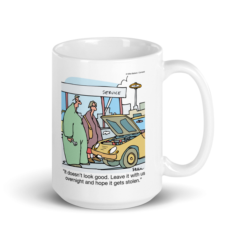 White Glossy Mug