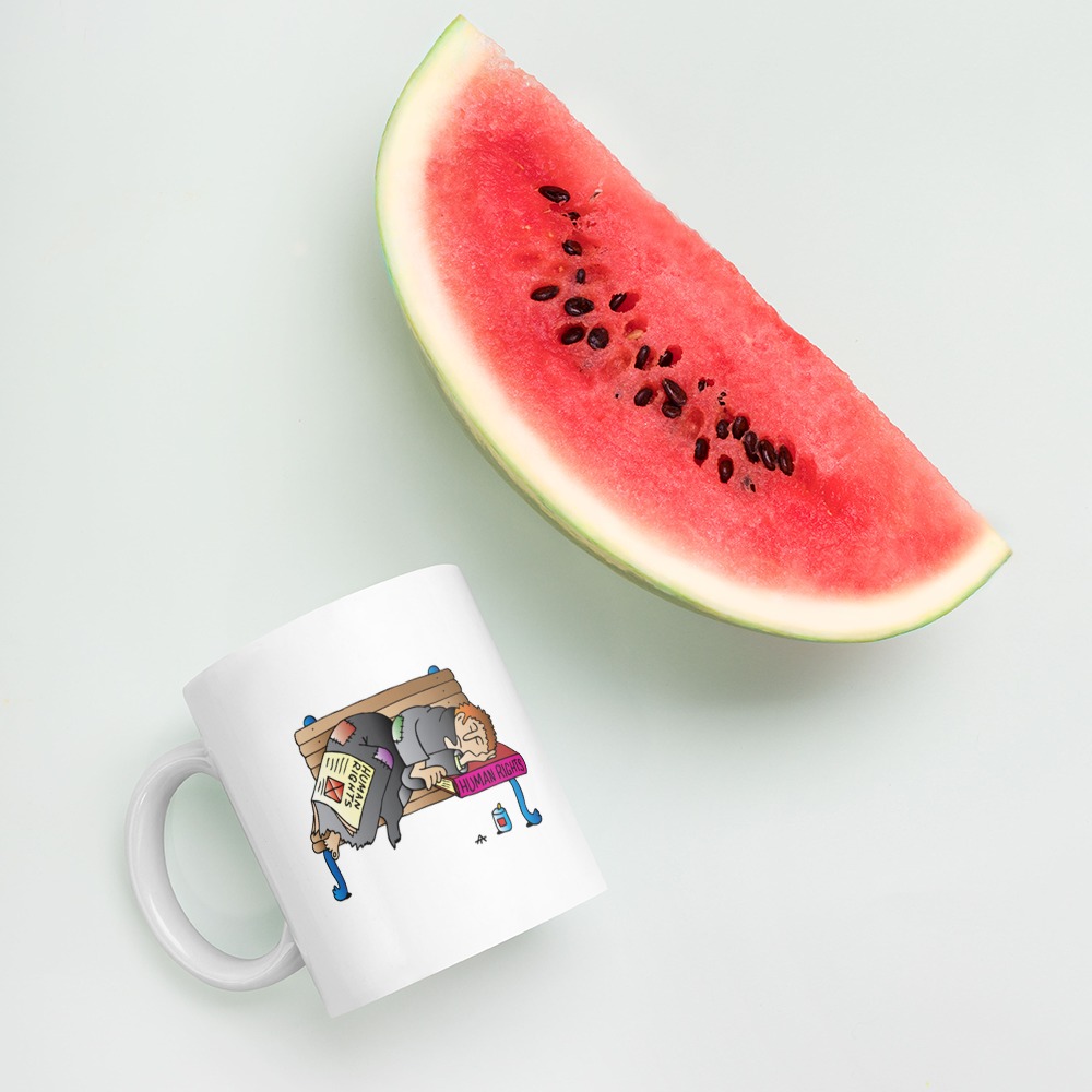White Glossy Mug