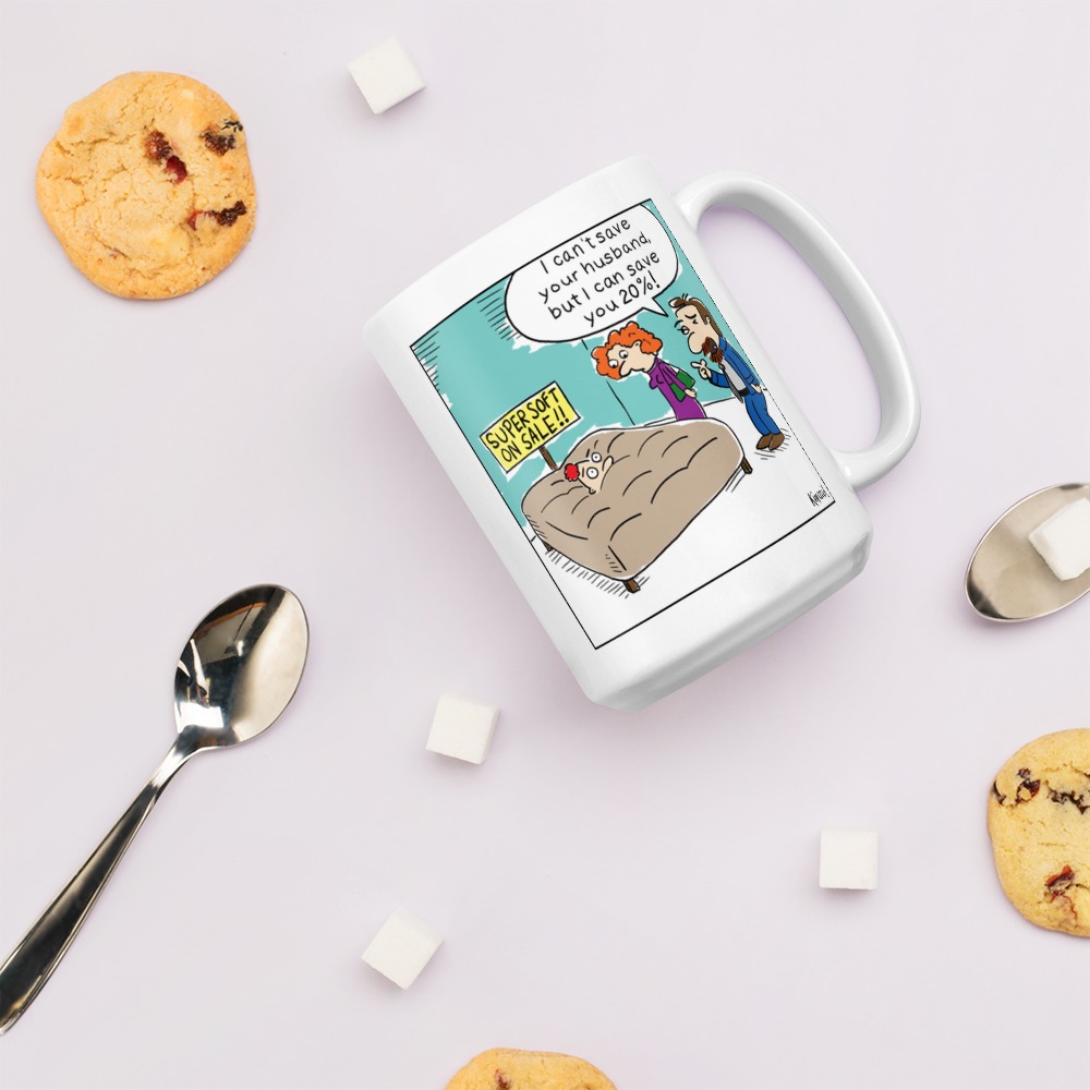 White Glossy Mug
