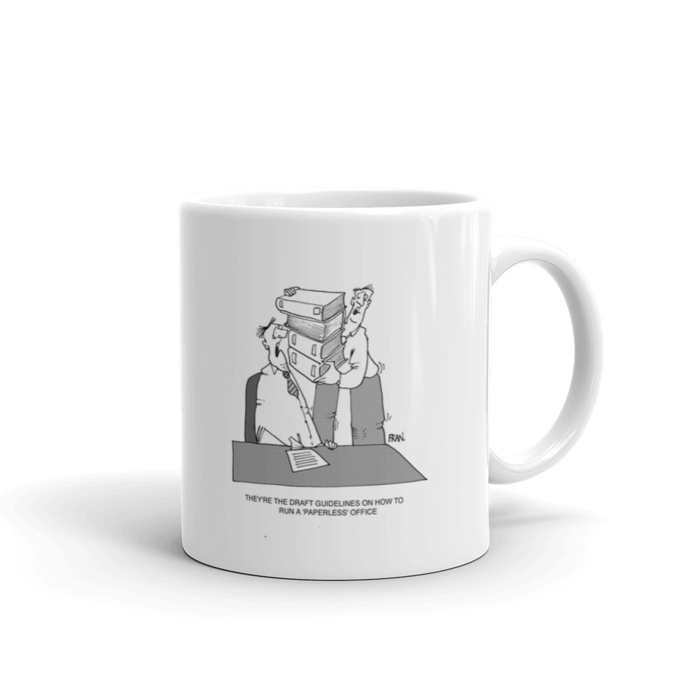 White Glossy Mug