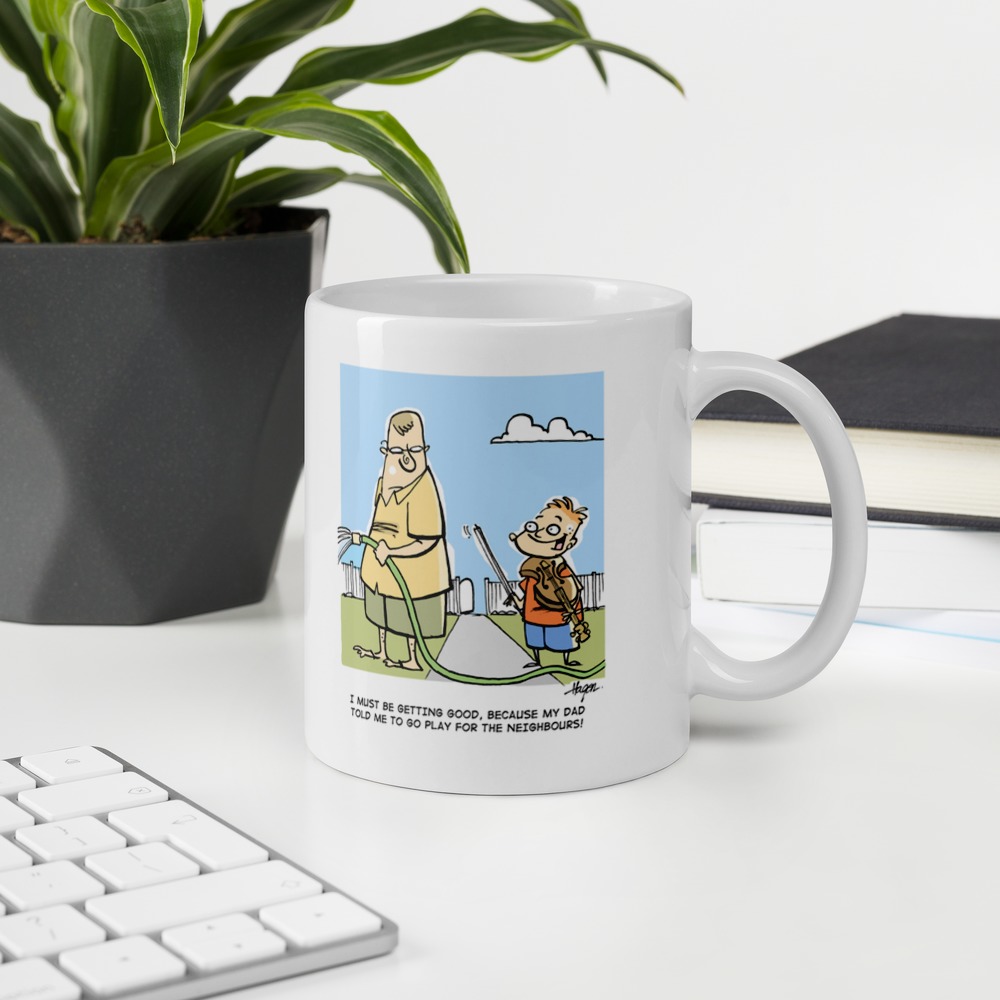 White Glossy Mug