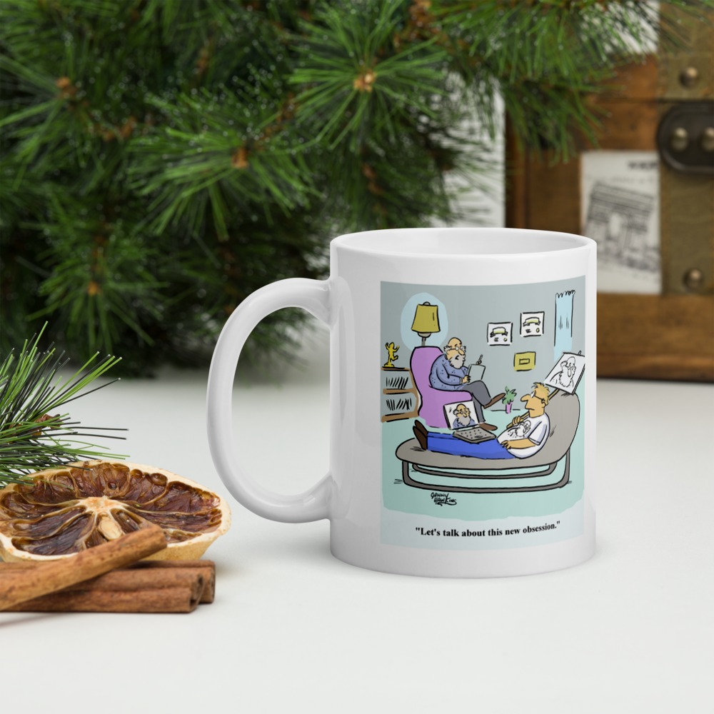 White Glossy Mug