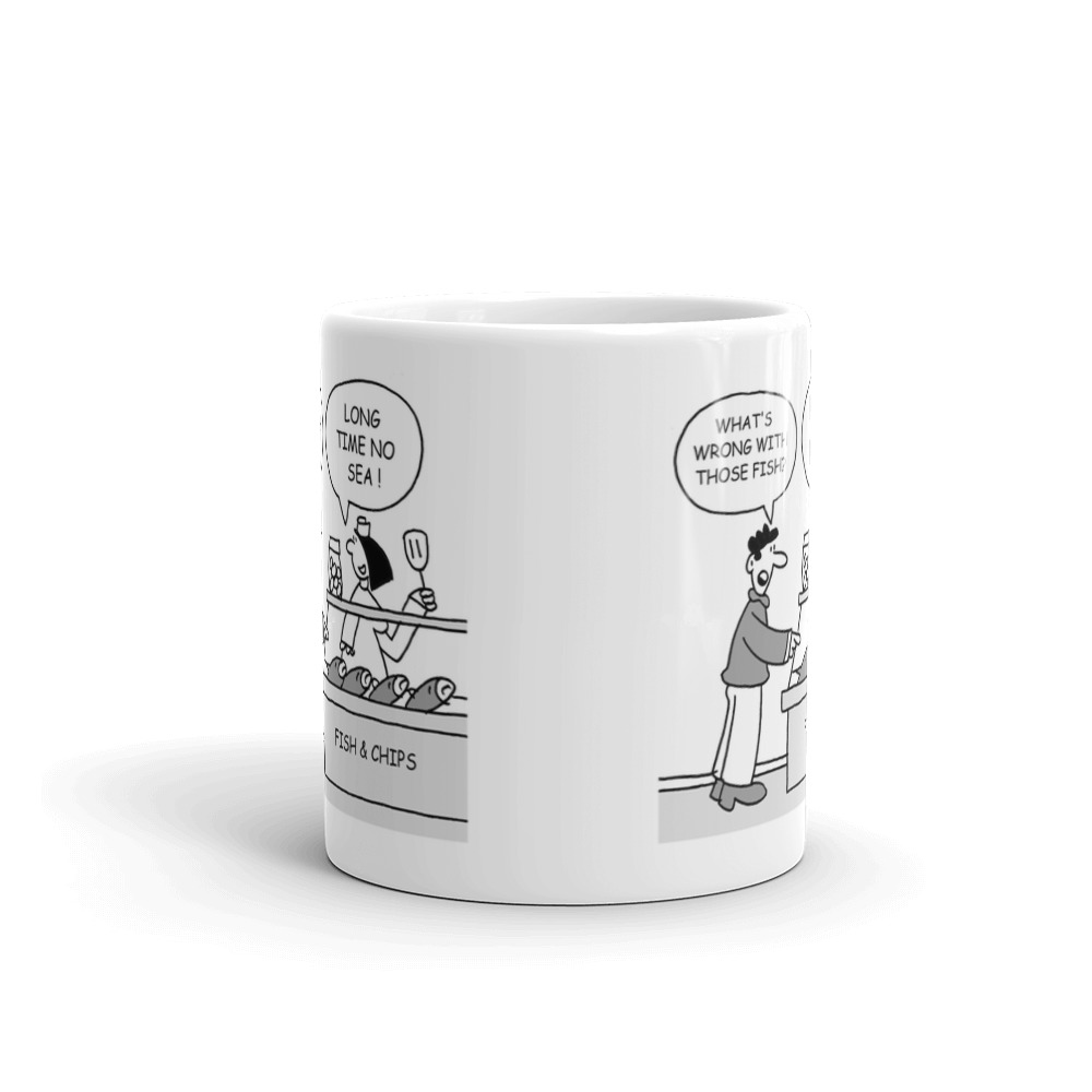White Glossy Mug