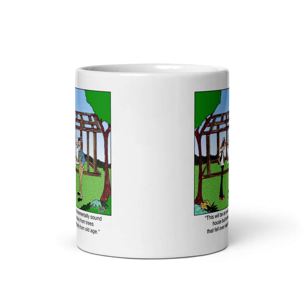 White Glossy Mug