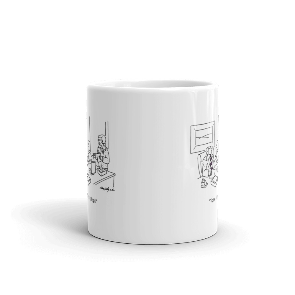 White Glossy Mug