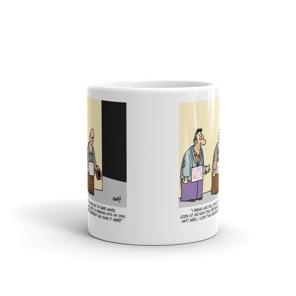 White Glossy Mug