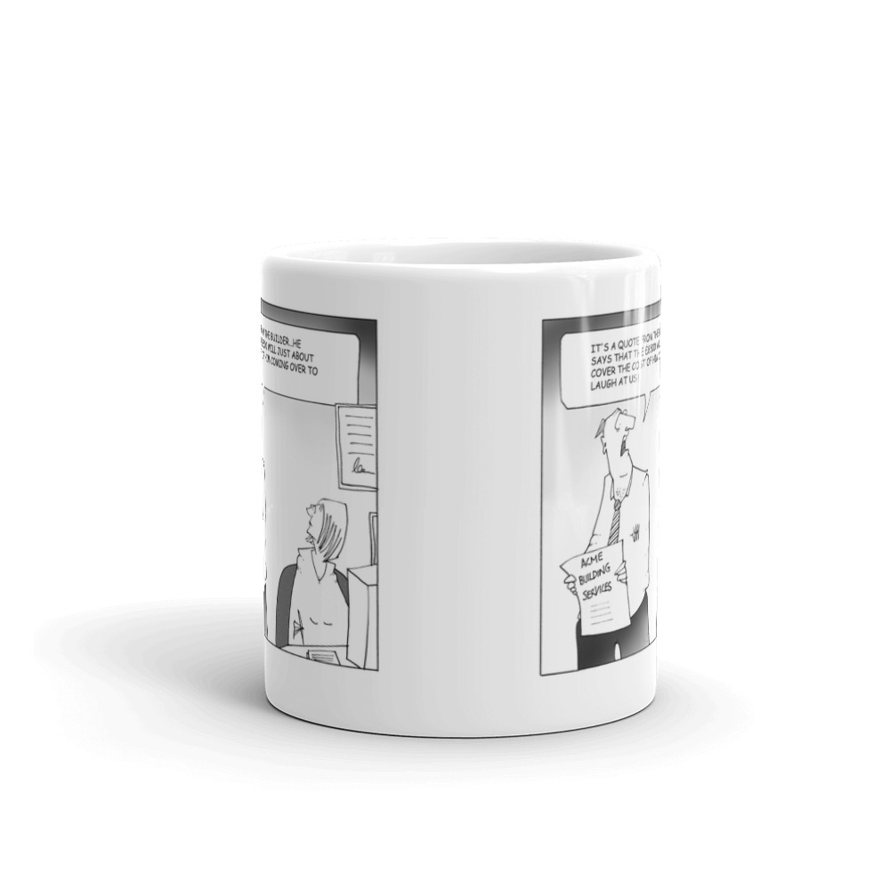 White Glossy Mug