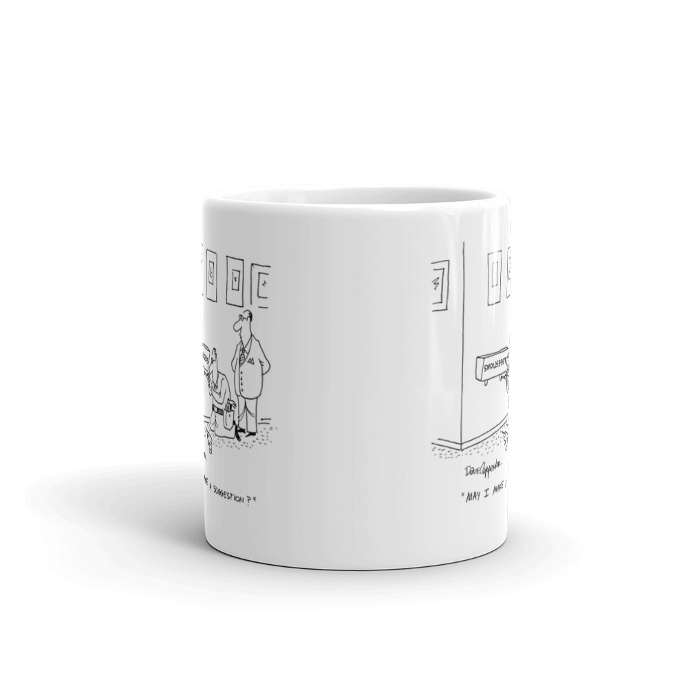 White Glossy Mug