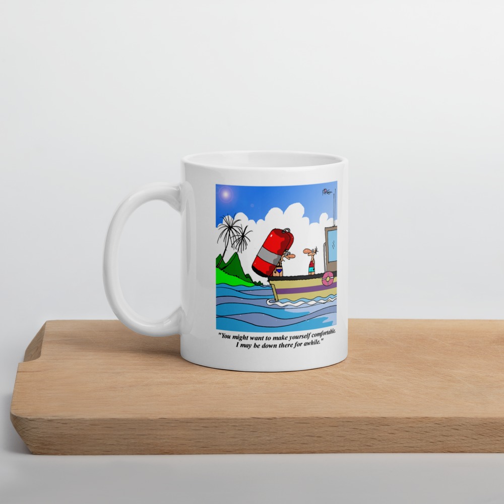 White Glossy Mug