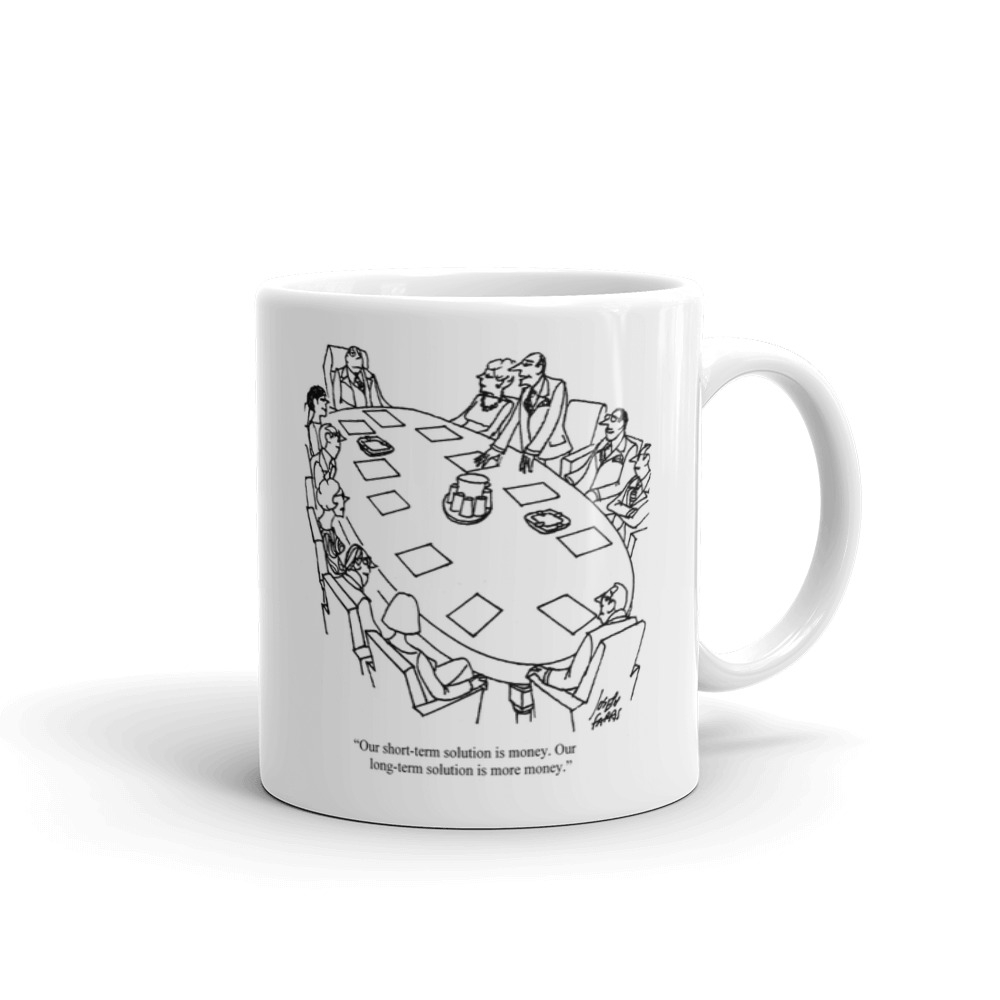 White Glossy Mug