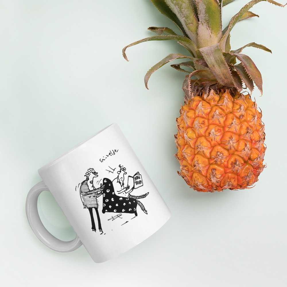 White Glossy Mug
