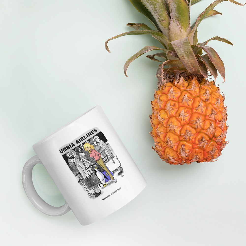 White Glossy Mug