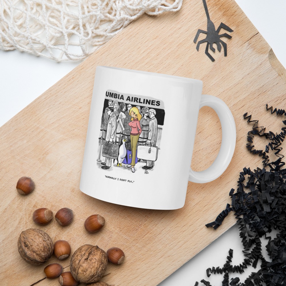 White Glossy Mug