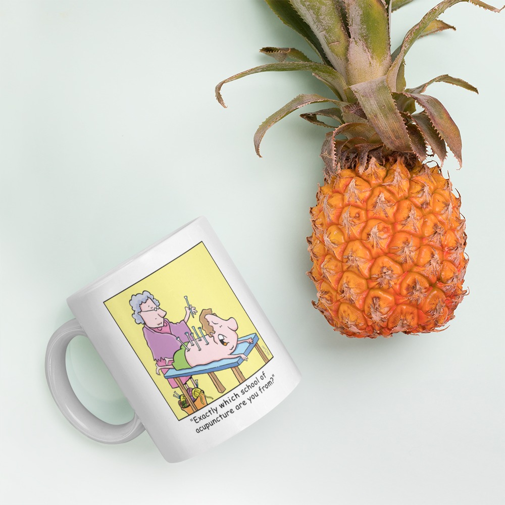 White Glossy Mug