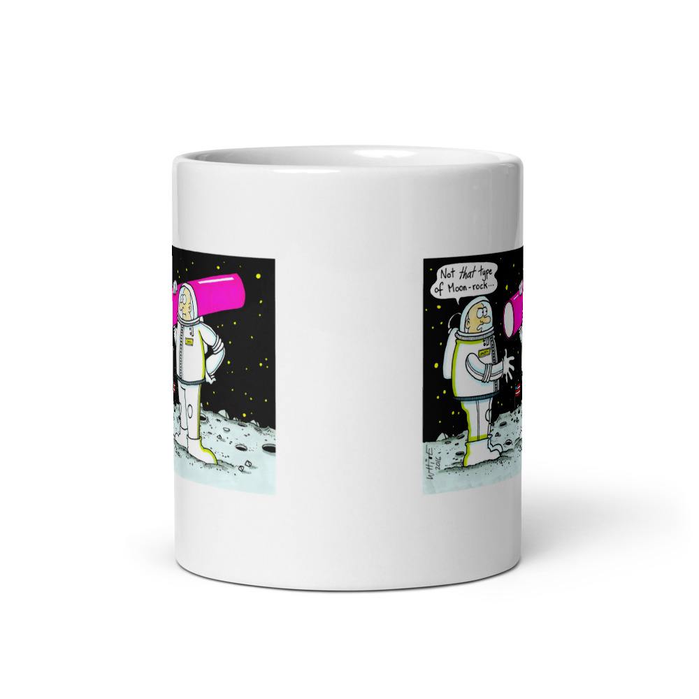 White Glossy Mug