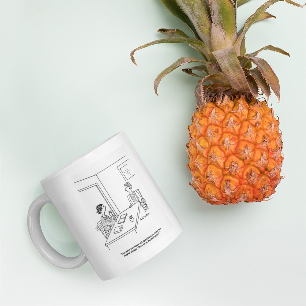 White Glossy Mug
