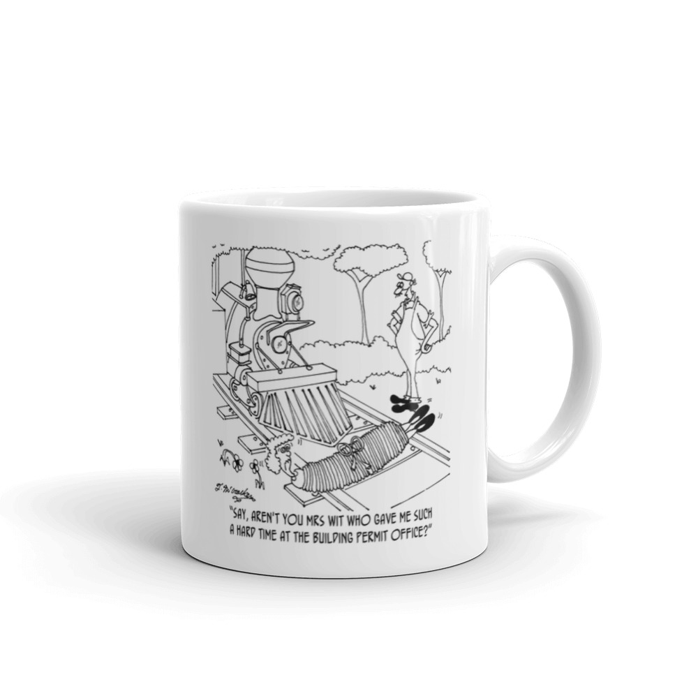 White Glossy Mug