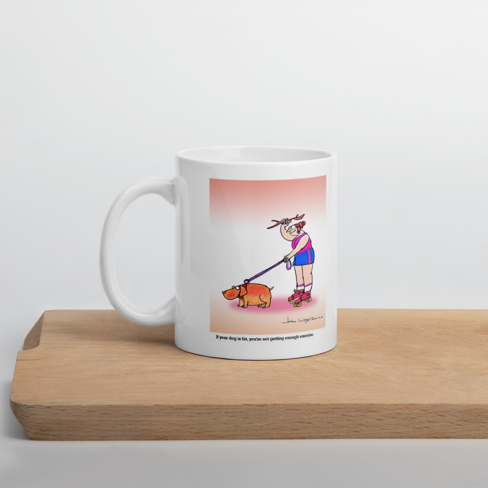 White Glossy Mug