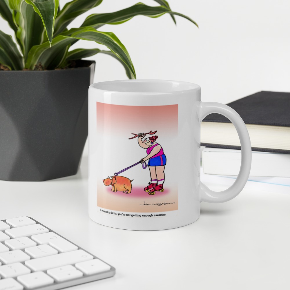 White Glossy Mug