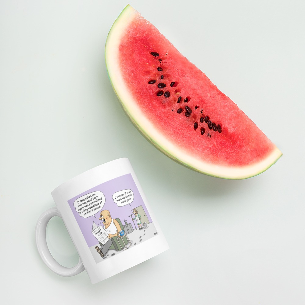 White Glossy Mug