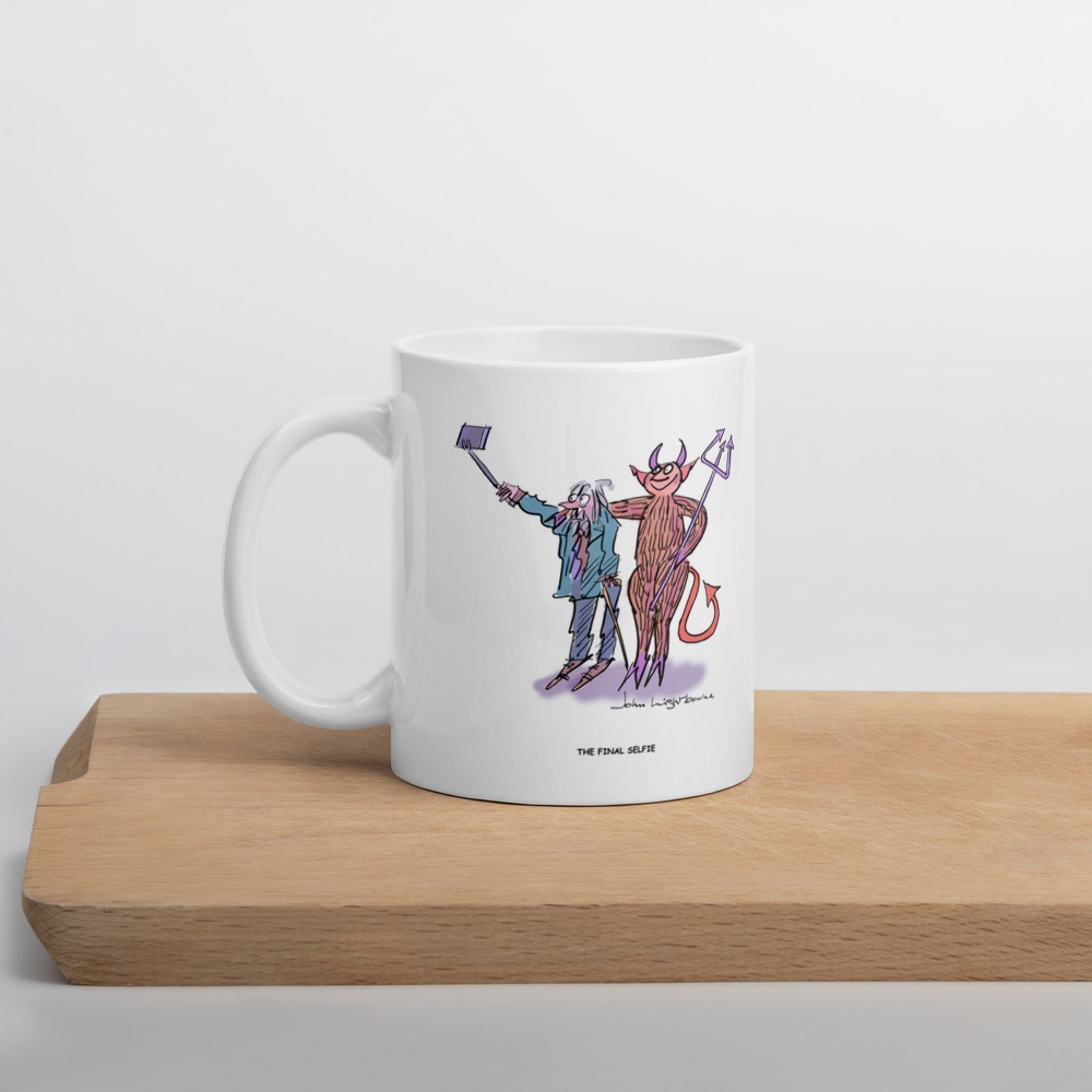 White Glossy Mug