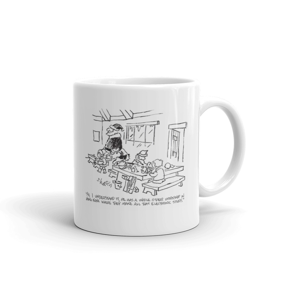 White Glossy Mug
