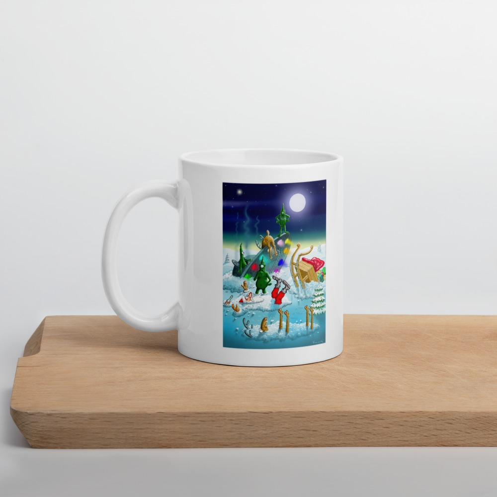 White Glossy Mug