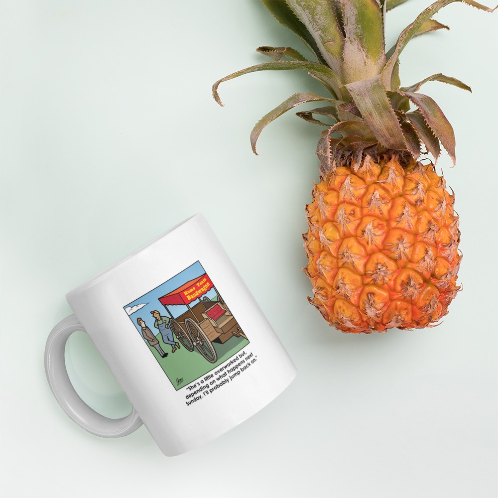 White Glossy Mug