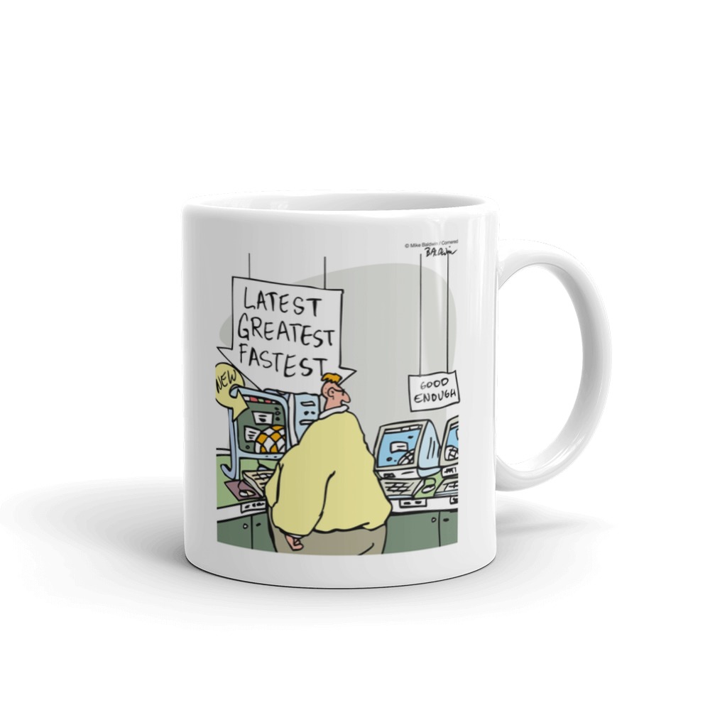 White Glossy Mug