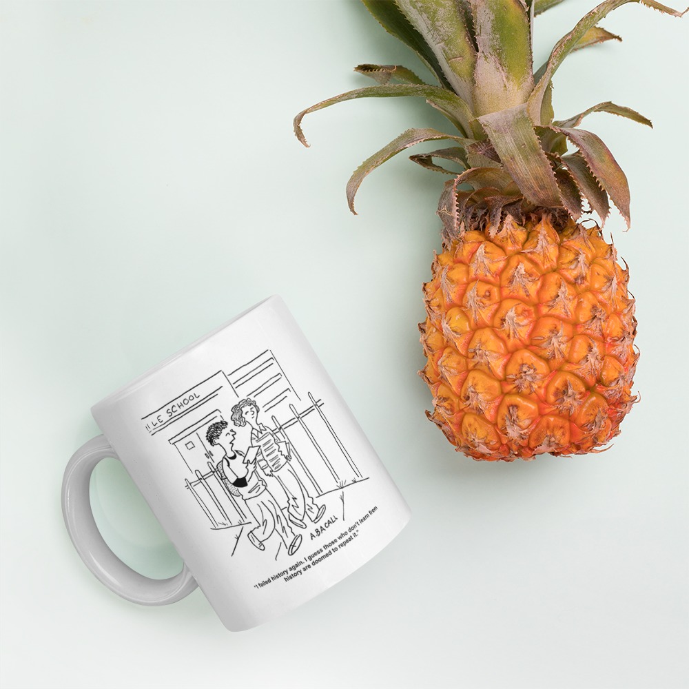 White Glossy Mug