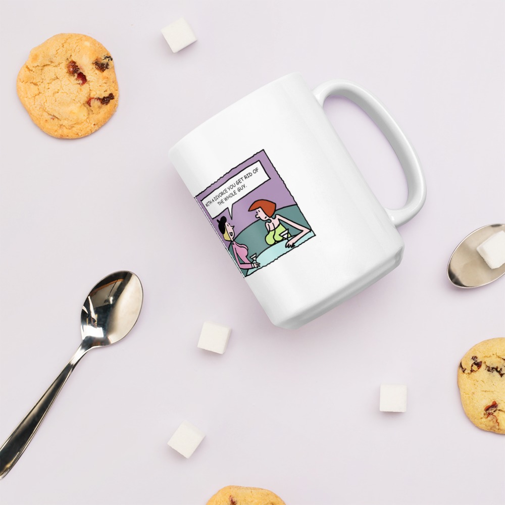 White Glossy Mug